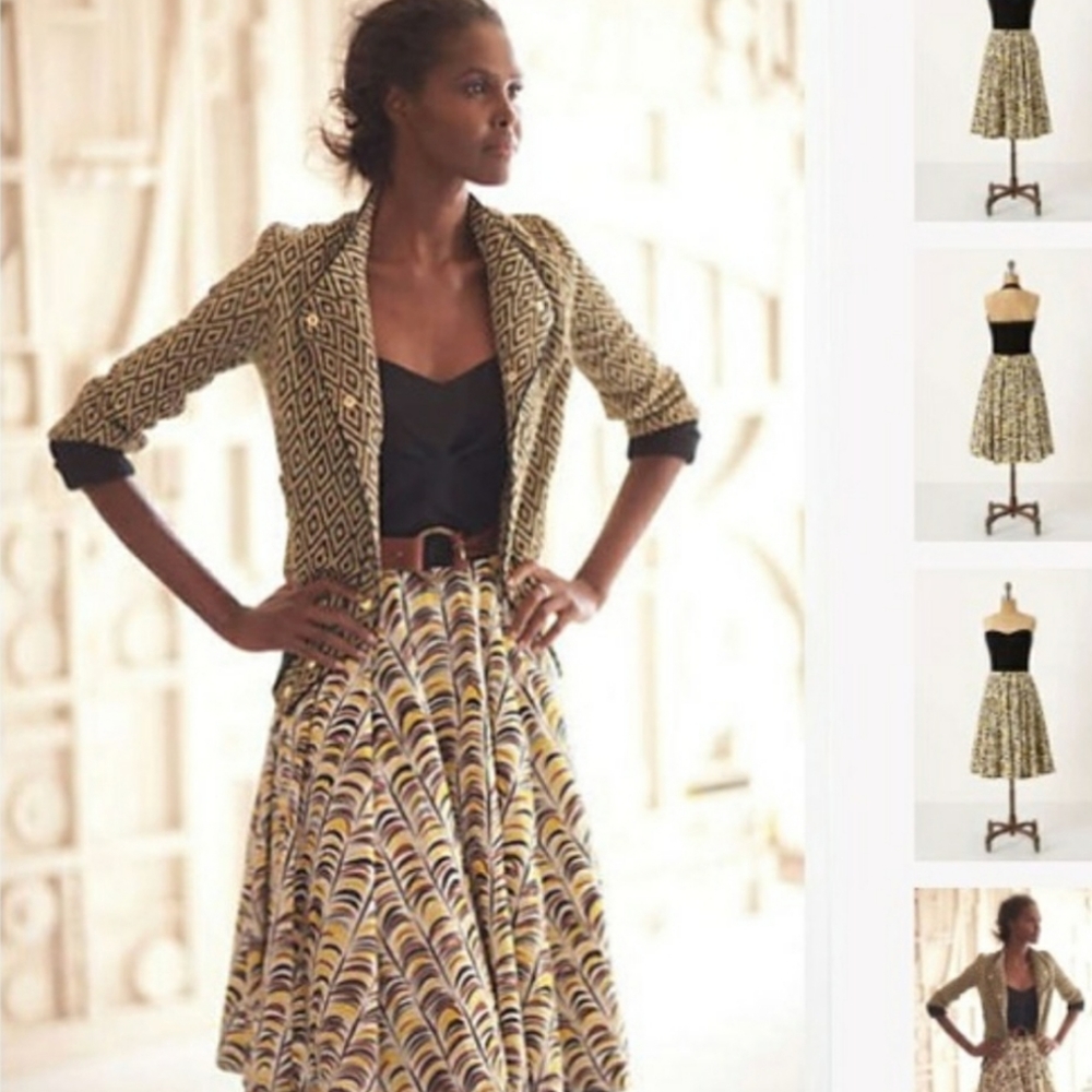 Anthropologie Girls From Savoy Dress